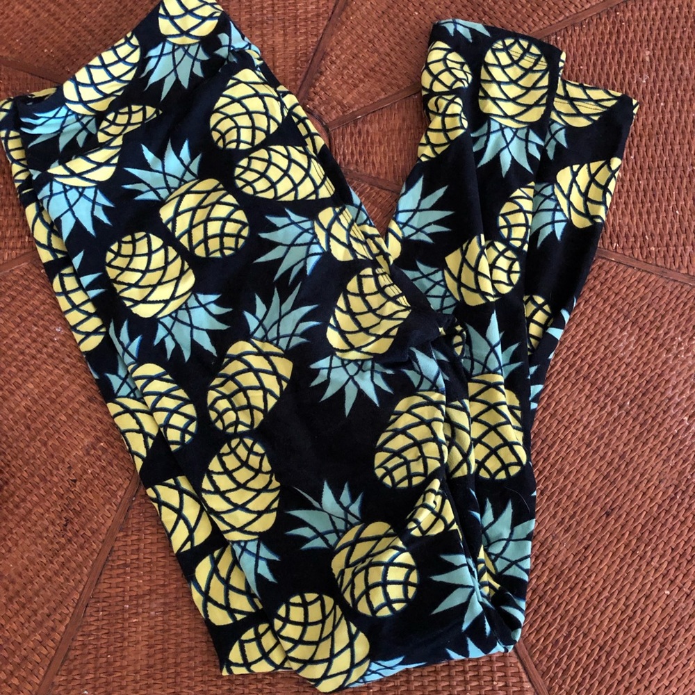Pineapple Lularoe leggings